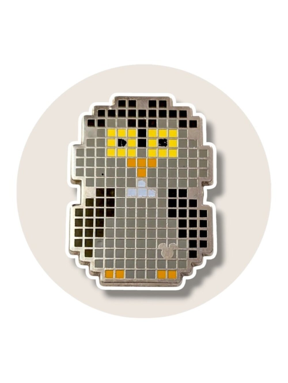 Sword in the Stone Disney Pin: Archimedes Pixel Characters